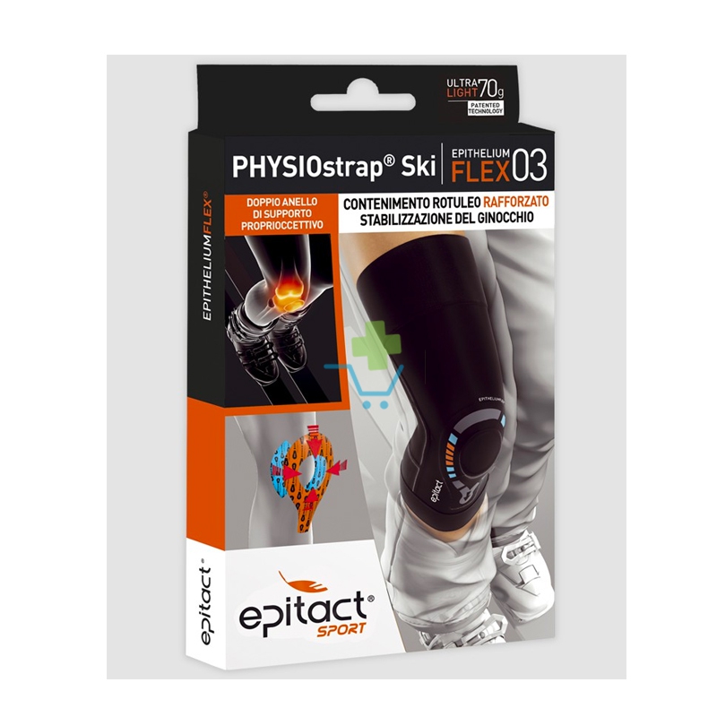 Epitact Linea Sport Dispositivi Medici PHYSIOstrap Sky Ginocchiera Taglia XL