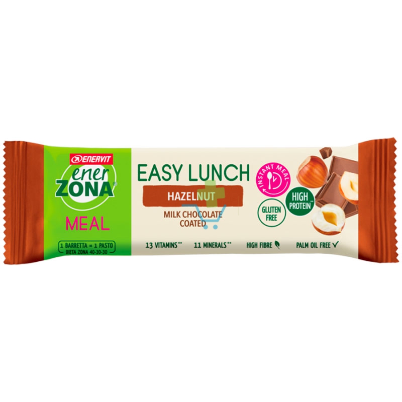 EnerZona Linea Easy Lunch Nutrition Bar al Gusto Hazelnut