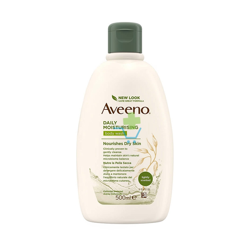 Aveeno Linea Corpo Daily Moisturising Bagno Doccia Profumo Delicato 500 ml