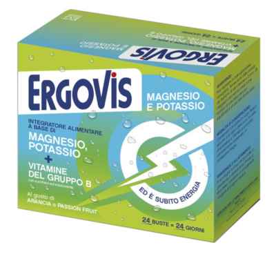 ERGOVIS MG K VIT B C ZUC 24 BUST